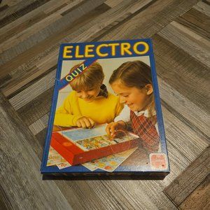 Vintage Electro Quiz, Children’s Electro Quiz Game, Made in Holland, Koninklijke